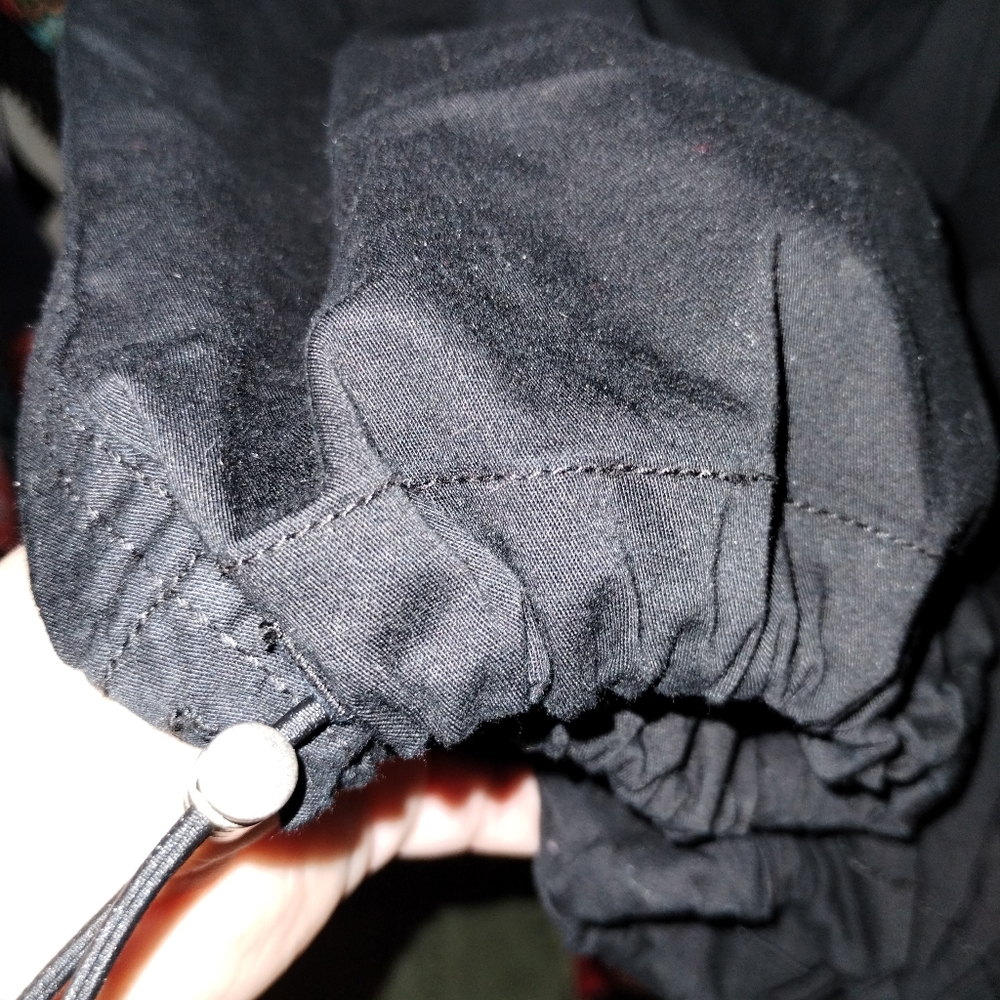 Black Women's Casual Capris,  Cargo Pants 4x ( 28w-30w) - Picture 6 of 16